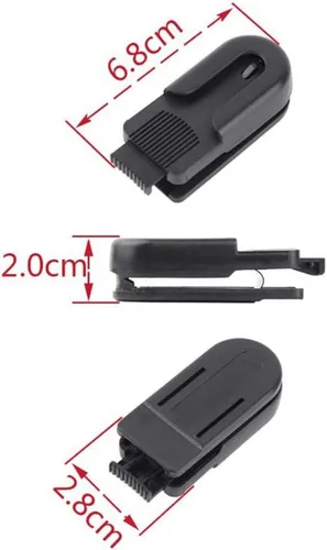 Miniatura 8 de Funda protectora de cuero para Apple iPod Classic 6ª, 7ª, 80 GB, 120 GB delgada 160 GB y iPod Video 5th 30 GB con clip para cinturón + protector