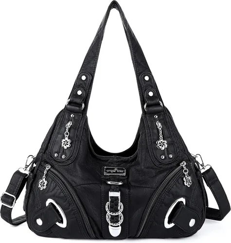Miniatura 20 de Angelkiss Hobo Carteras y bolsos para mujeres Bolso de mano para mujeres Carteras grandes Bolsos de hombro diarios Purses, handbags, Handbag