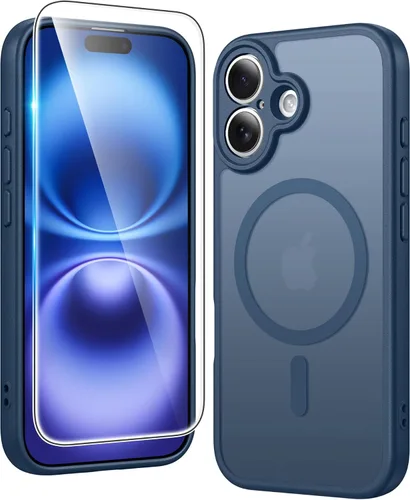 Miniatura 310 de FNTCASE Funda para iPhone 13 Pro-Max: Fundas magnéticas transparentes compatibles con Magsafe Slim anti amarillamiento protección contra caídas