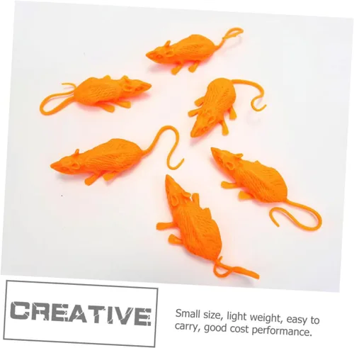 Miniatura 9 de Kisangel 18pcs Realistic Fake Mouse Decor for Halloween Pranks Unique Mice Toy Layout Props Soft Material for Home and Party Decoration Chic and