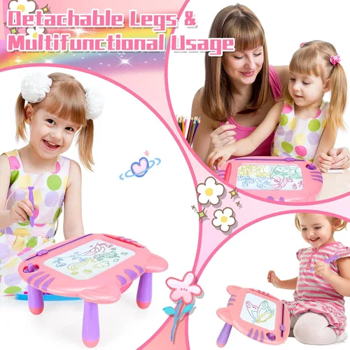 Miniatura 5 de Juguetes para niños pequeños, juguetes para niñas de 3 a 4 años, pizarra de dibujo magnética para niños pequeños de 3 años, juguetes educativos