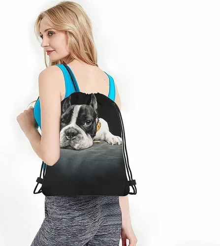 Miniatura 4 de No Drama Llama Cordón Bolsas Mochila Bolsa Gimnasio Saco Bolsa con Cordón, Multi-a48, Mochilas de viaje