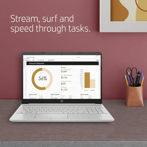 Miniatura 8 de HP Pavilion Laptop FHD de 15.6 pulgadas (último modelo 2022), AMD Ryzen 5 5500U (Beats i7-11370H), 16 GB de RAM, SSD PCIe NVMe M.2 de 1 TB, delgada