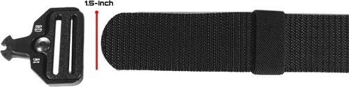 Miniatura 4 de Cinturón de nailon táctico de estilo militar de liberación rápida resistente