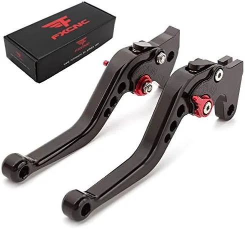 Miniatura 8 de FXCNC Palancas de embrague de freno ajustables cortas CNC para Tenere 700 2019-2021, Tracer 700 900 GT 2017-2021, NIKEN/GT 2019-2021, XV950 Racer