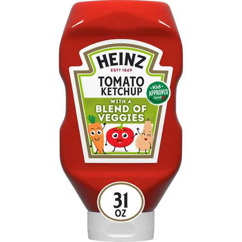 Miniatura 27 de Heinz Ketchup Forever - Botella invertida completa (20 onzas, paquete de 12)
