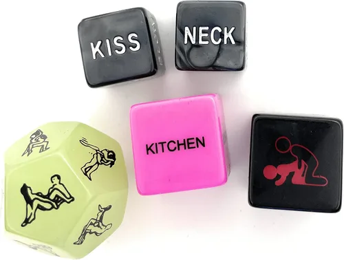 Miniatura 10 de Dados de Sexo (Tres Dados)