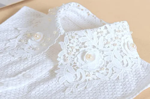 Miniatura 5 de Elegtiskas - Collar de media camisa desmontable para mujer y niña