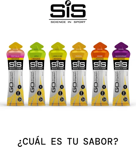 Miniatura 6 de Science in Sport - Paquete de variedad de gel energético de 60 ml - Pack de 7