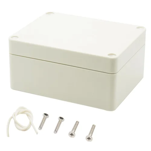 Miniatura 17 de Zulkit Caja de conexiones de plástico ABS a prueba de polvo impermeable IP65 Cajas eléctricas universales Caja de proyectos Gris 3.3 x 2.3 x 1.3