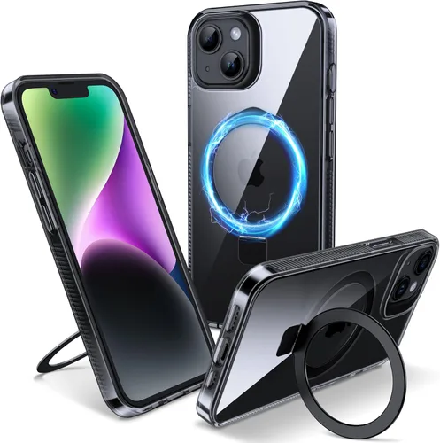 Miniatura 39 de Funda magnética para iPhone Air – [Soporte invisible integrado] [Compatible con MagSafe] [Protección contra caídas de grado militar] Cubierta