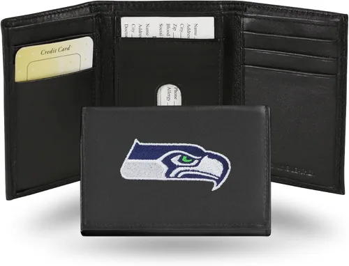 Miniatura 20 de Rico Industries NFL Football Embroidered Tri-fold Wallet