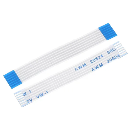 Miniatura 85 de uxcell Cable plano flexible, 5.906 in, 0.039 in, 4 pines, FPC FFC, cable de cinta flexible para TV LCD, audio de automóvil, reproductor de DVD, 10