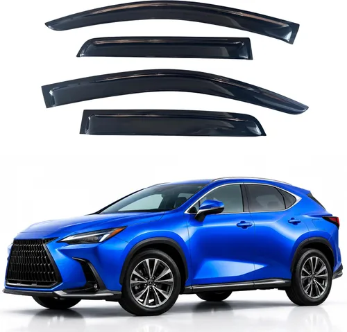 Miniatura 66 de Visor para ventana IG para Hyundai Venue 2020-2023, protector contra la lluvia, adhesivo extra duradero, deflector de viento para lado