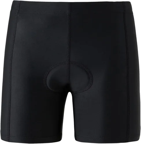 KID1234 Pantalones de ciclismo para niños, pantalones cortos acolchados 3D, pantalones cortos de ciclismo para niñas, pantalones cortos negros para