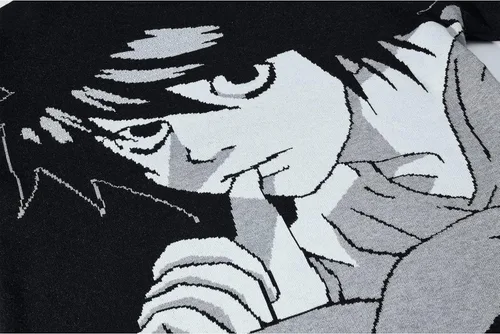 Miniatura 3 de FELLVISHK Sudadera de manga larga con estampado de anime para niña unisex 3D