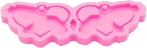 Miniatura 5 de Molde de aretes de resina de corazón para el día de San Valentín, moldes de joyería de silicona para fundición epoxi de bricolaje, aretes, 425.2 in