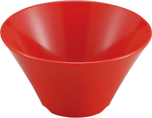 Miniatura 35 de Nagao SP-115R Unbreakable Tableware, Round Plate, Red, Deep Plate, 7.9 inches (20 cm), Made in Japan 02: Rojo