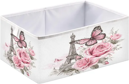 Miniatura 16 de Bolaz Organizadores de armario con hojas de otoño, conos de pino, cubos de almacenamiento, cestas para estantes para el hogar, habitación, oficina
