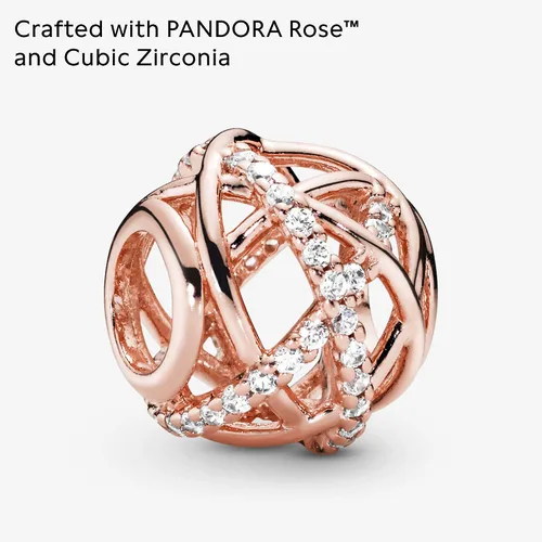 Miniatura 3 de PANDORA Joyería Líneas Brillantes y Pulidas Colgante Circonita Cúbica en, Metal, Circonita Cúbica