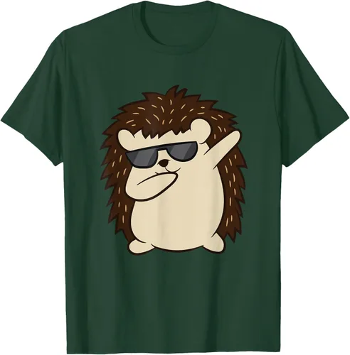 Miniatura 67 de Dabbing Hedgehog Funny Hedgehog Camiseta S