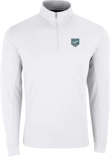 Miniatura 40 de Vantage Apparel Jersey con cremallera de un cuarto de béisbol de la liga menor