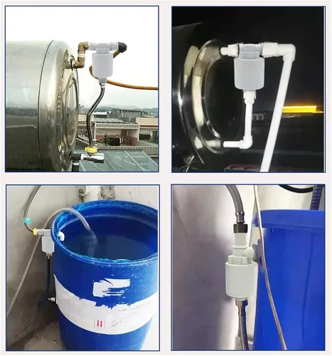 Miniatura 8 de Automatic Float Valve Water Level Control Floating Ball Valve Installed Inside Tower Tank Liquid Level Switch(1/2")