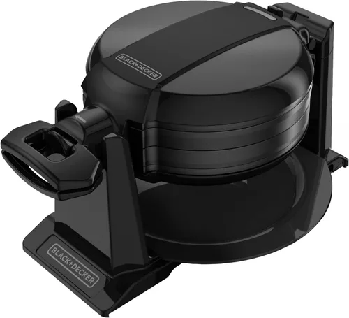 Miniatura 9 de BLACK+DECKER Máquina de gofres giratoria, negro, WMD200B, (paquete de 2)