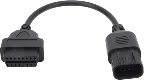 Miniatura 2 de OBD 8 Pin a 16 Pin Cable de motocicleta OBD2 Motorrad Adaptador 8Pin Polaris Slingshot Moto RZR Ranger General Sportsman ACE para ATV Herramienta
