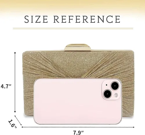 Miniatura 3 de Bolsos de Mano para Noche - Bolso de Noche para Mujer, Bolso de Fiesta para Cóctel/Baile/Fiesta/Boda/Formal
