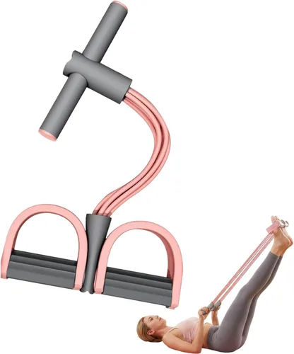 Miniatura 9 de Bandas de resistencia con pedal y asas - 2026 Nueva banda de fitness de goma multifuncional para entrenamiento de cuerpo completo, yoga