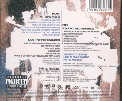 Miniatura 2 de JAY Z LINKIN PARK Collision Course CD