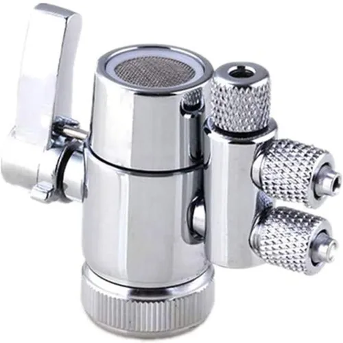 Miniatura 9 de Válvula desviadora de grifo con rosca hembra aireador M22, adaptador de grifo para tubería, conector de grifo para desviación de agua, grifo