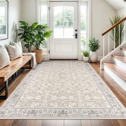 Miniatura 125 de SIILOOM Alfombra antideslizante de pasillo moderna de 2 x 5, súper suave, para pasillos, decoración para cocina, alfombras para pasillos sin 2-Verde