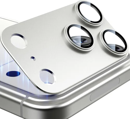 Esanik - Actualización de 2 paquetes para iPhone 17 Pro, protector de lente de cámara, cubierta de pantalla de cámara de vidrio templado con estuche