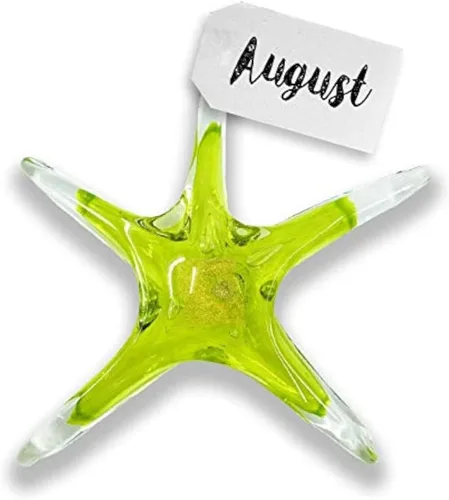Miniatura 3 de Luke Adams Glass Decoración de pared de estrellas de mar – Estrellas de mar de cristal hechas a mano para ventanas – Decoración de pared de concha