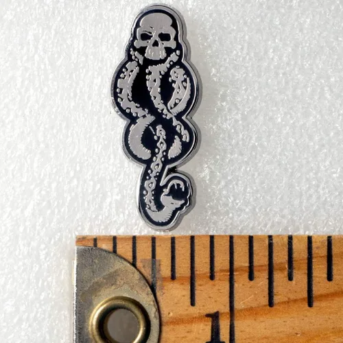 Miniatura 3 de Ata-Boy Harry Potter Dark Mark Pins, pines esmaltados para mochilas - Regalos y mercancía.., Aluminio, Sin gemas.