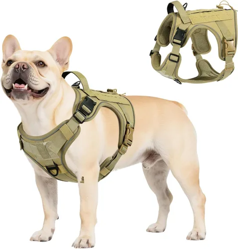 Miniatura 40 de VavoPaw cinturón de seguridad para perro, arnés de coche con peto de seguridad y hebilla ajustable para vehículo, cinturón de seguridad de nailon