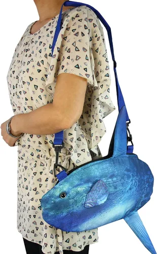 Miniatura 2 de Pealra Ocean Sun Fish Bag, Azul, Ocean Sun Fish Bag