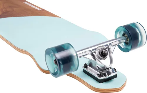Miniatura 4 de Retrospec Tidal Drop Down Longboard - 41" Extra Wide Stable Deck, 9-Ply Canadian Maple, ABEC-9 Bearings, 85A PU Wheels, Reverse Kingpin Trucks for