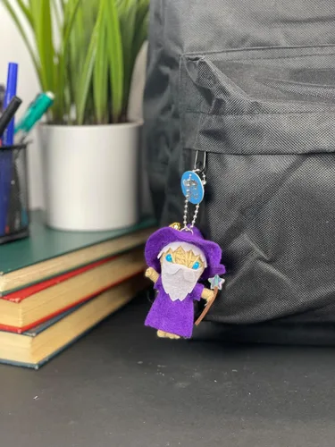 Miniatura 3 de Watchover Voodoo Llavero The Wiz de 3 pulgadas, regalo hecho a mano para traer buena suerte y positividad dondequiera que vayas