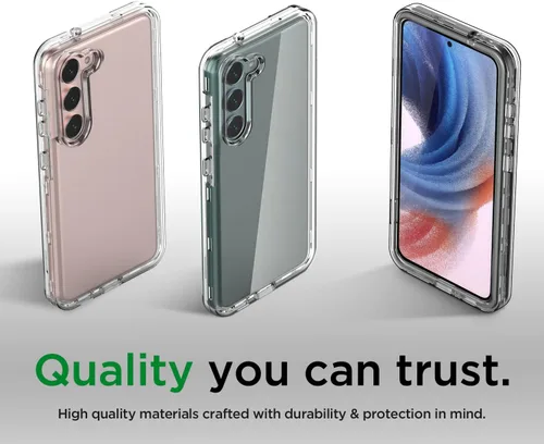 Miniatura 7 de AICase Funda para Galaxy S23 Funda Transparente (6.1"), Protección contra Caídas de Servicio Pesado Cuerpo Completo Resistente a Prueba de Golpes/A