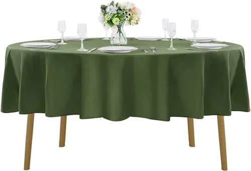 Miniatura 8 de Cupuamon - Mantel rectangular de 60 x 84 pulgadas, tela de poliéster lavable para decoración de bodas, fiestas, cenas y banquetes