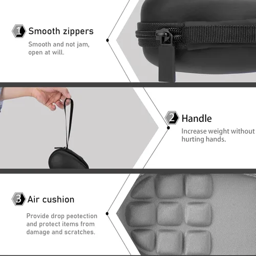 Miniatura 4 de co2CREA Carcasa rígida de repuesto para Logitech MX Anywhere 3S Anywhere 3 Anywhere 2S Anywhere 2 Compact Performance Mouse