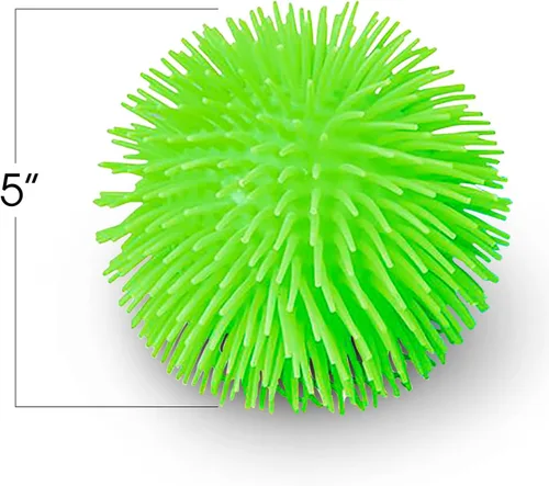 Miniatura 3 de ArtCreativity Bolas infladas, paquete de 12, bolas de alivio del estrés con puntas, suaves y estrujables para niños y adultos, bolas sensoriales