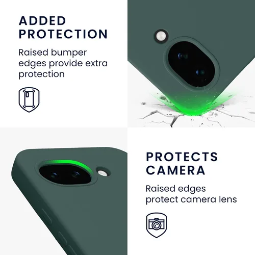 Miniatura 775 de kwmobile Funda Compatible con Google Pixel 6 Pro - Funda de teléfono de silicona TPU con acabado suave - Azul Arrecife