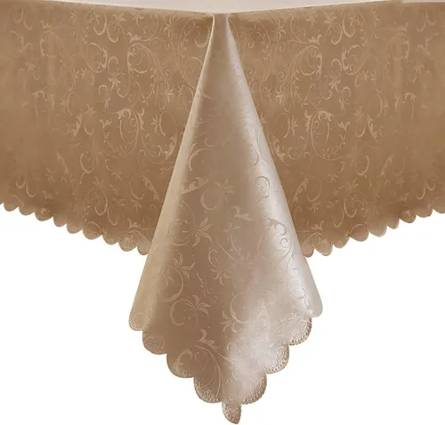 Miniatura 23 de Romanstile Mantel de poliuretano resistente a las manchas y a las arrugas, mantel para comedor/fiesta/camping interior y exterior, lavable, de Flor