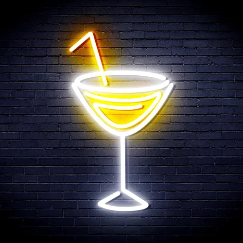 Miniatura 33 de AdvPro Seco Martini Flex Silicona LED Neon Sign - Azul - st16s32-fnu0207-b
