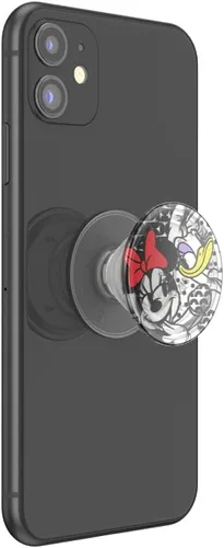Miniatura 2 de PopSockets Agarre adhesivo para teléfono, soporte, soporte para teléfono, Disney, translúcido Minnie y Daisy 4Ever Minnie & Daisy