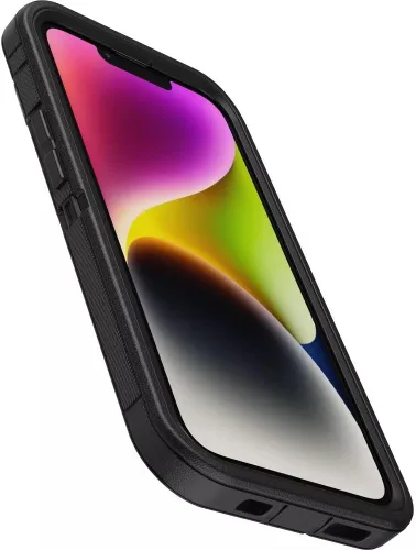 Miniatura 4 de OtterBox Defender Series - Funda sin pantalla para iPhone 14 y iPhone 13 (solamente), solo funda, (cielo matutino rosado)